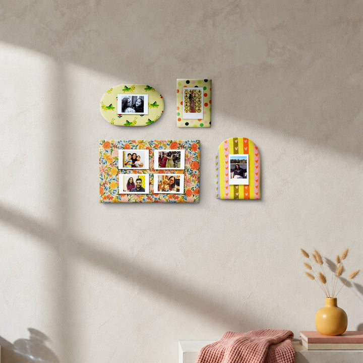 Floral-a-lot Heart Picboard Combo