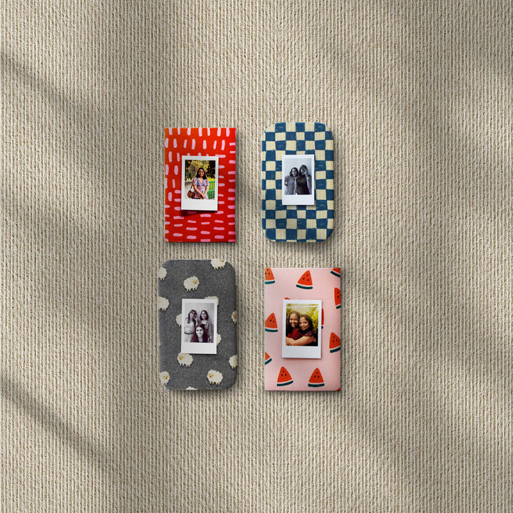 Checkered White Sheep Watermelon Dash Picboard Combo