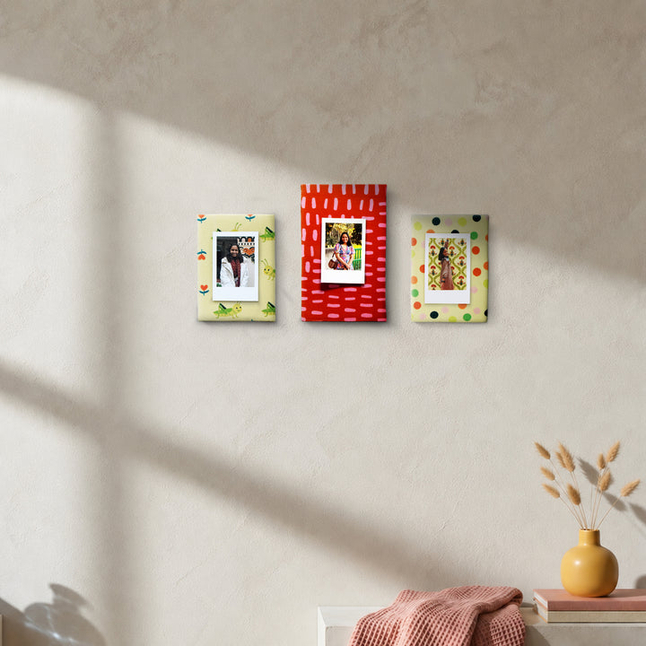 Hopper Heart Polka Dash Picboard Combo